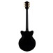 Gretsch G2655TG-P90 Streamliner CB Jr w/ Bigsby Ltd, Matte Black - Rear View