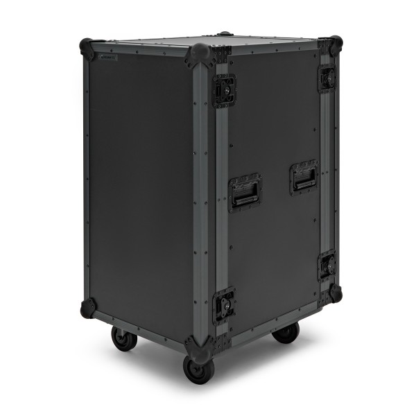 Trojan Pro Stealth 20U Heavy-Duty Wheeled Rack Flight Case