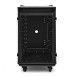 Trojan Pro Stealth 16U Heavy-Duty Wheeled Mixer Rack Flight Case