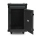 Trojan Pro Stealth 16U Heavy-Duty Wheeled Mixer Rack Flight Case