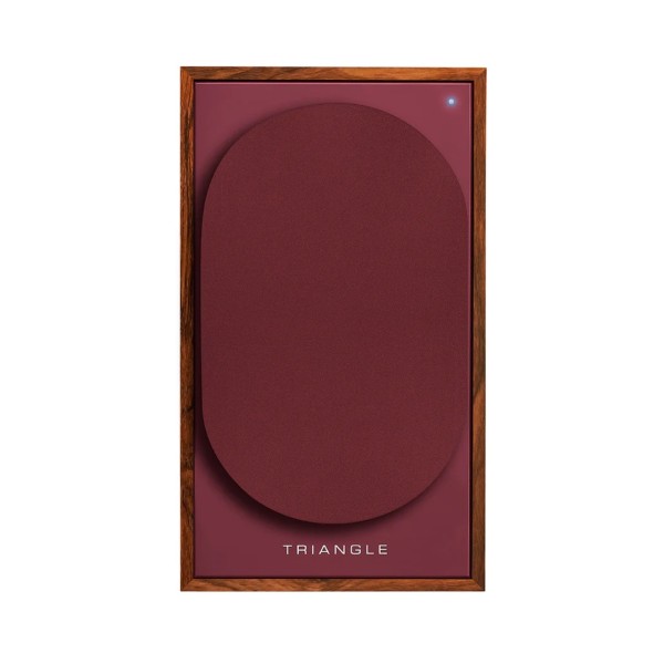 Triangle Borea BR03 Connect Active Speakers (Pair), Burgundy - grille 