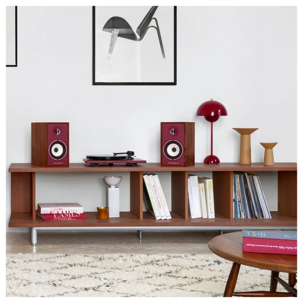 Triangle Borea BR03 Connect Active Speakers (Pair), Burgundy - lifestlye 2 