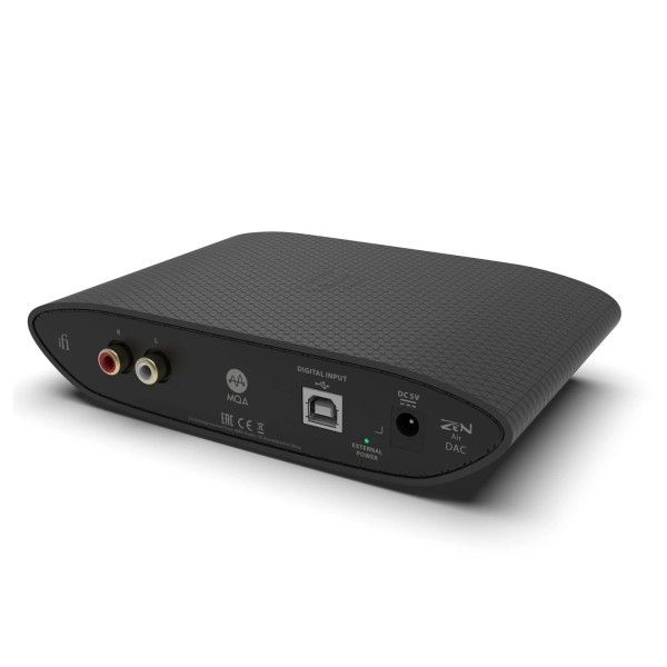 iFi ZEN Air DAC, Black - Angled Rear