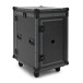 Trojan Pro Stealth 16U Heavy-Duty Wheeled Mixer Rack Flight Case