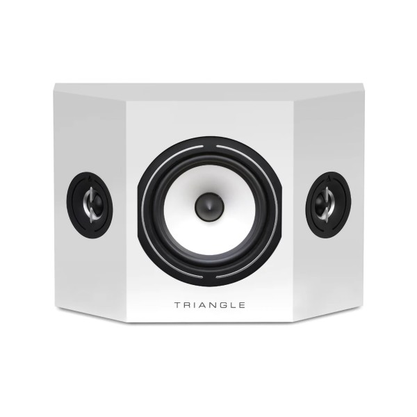 Triangle Borea BRS1 Passive Speaker System (Pair), White - front 