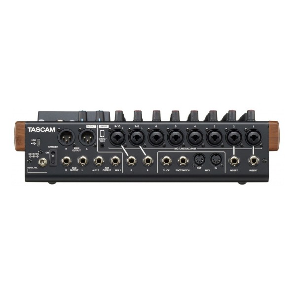 Decksaver Tascam MODEL 12 Cover - Rear