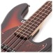Sandberg Electra TT4 Bass, Tobacco Sunburst - upper frets