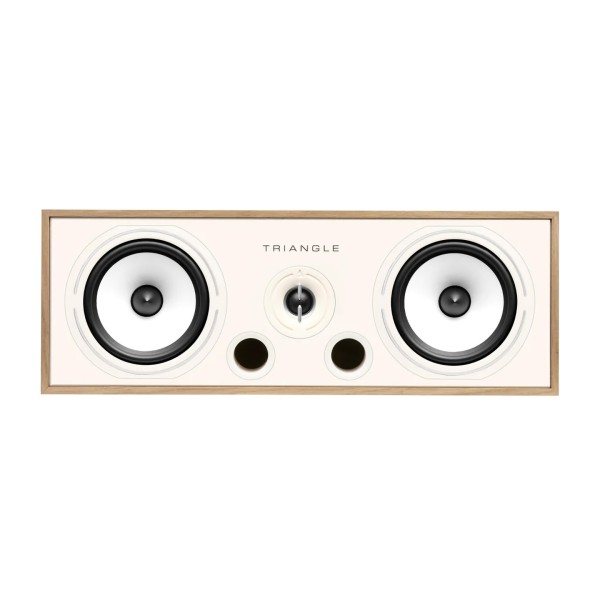 Triangle Borea BRC2 Centre Speaker, Light Oak - front 