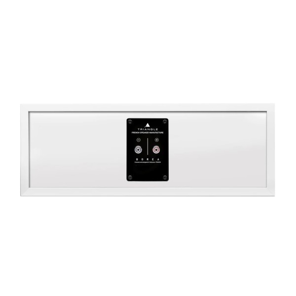 Triangle Borea BRC2 Centre Speaker, White rear 