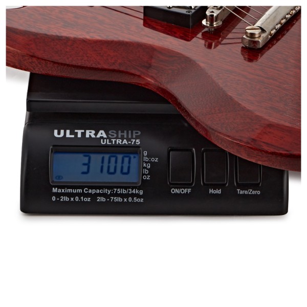 Gibson Custom 1961 Les Paul SG Standard Reissue Stop-Bar VOS, Cherry Red #503051 - weight shot