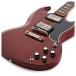 Gibson Custom 1961 Les Paul SG Standard Reissue Stop-Bar VOS, Cherry Red #503051 - body