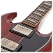 Gibson Custom 1961 Les Paul SG Standard Reissue Stop-Bar VOS, Cherry Red #503051 - upper frets