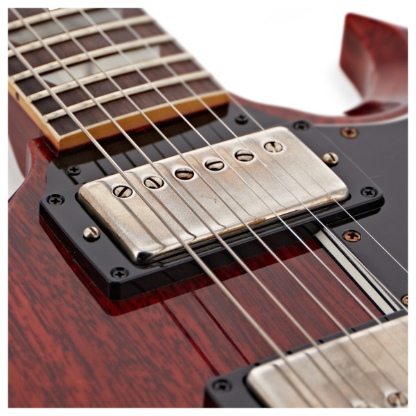 Gibson Custom 1961 Les Paul SG Standard Reissue Stop-Bar VOS, Cherry Red #503051 - neck pickup