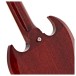 Gibson Custom 1961 Les Paul SG Standard Reissue Stop-Bar VOS, Cherry Red #503051 - neck joint