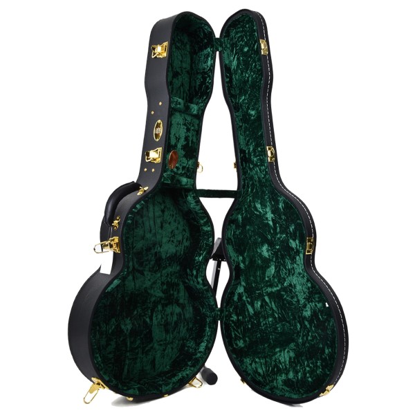 Sigma SATA-400E All-Solid Archtop - case open
