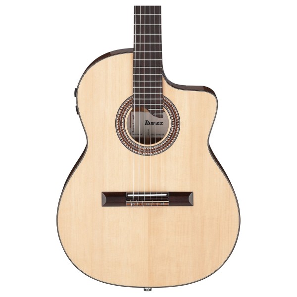 Ibanez GA360TCE-NT Classical Guitar, Natural High Gloss - body