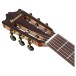 Ibanez GA360TCE-TBK Classical Guitar, Transparent Black High Gloss - headstock