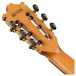 Ibanez GA360TCE-TBK Classical Guitar, Transparent Black High Gloss - back of headstock