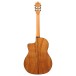 Ibanez GA360TCE-TBK Classical Guitar, Transparent Black High Gloss - back