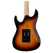 Ibanez AZES40B-TSN, Three Tone Sunburst - back of body