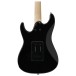 Ibanez AZES40B-BK Black - back of body