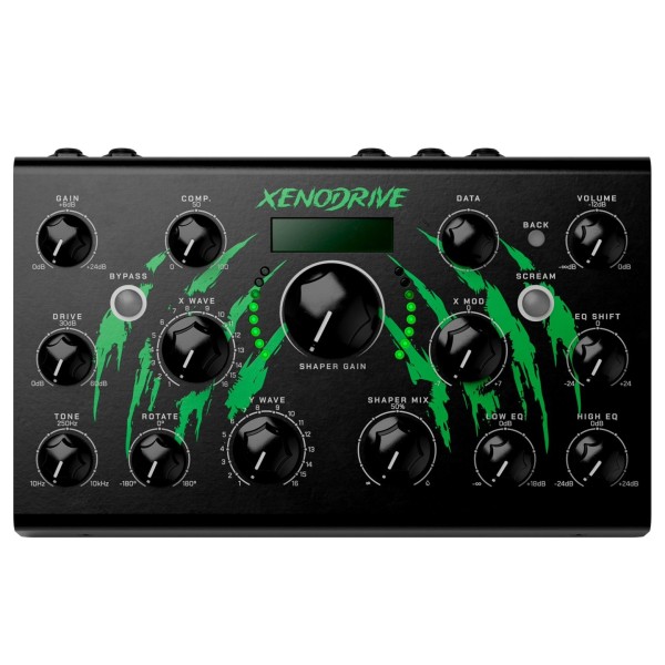 Erica Synths Xenodrive Distortion/Overdrive/Waveshaper FX Unit - Top
