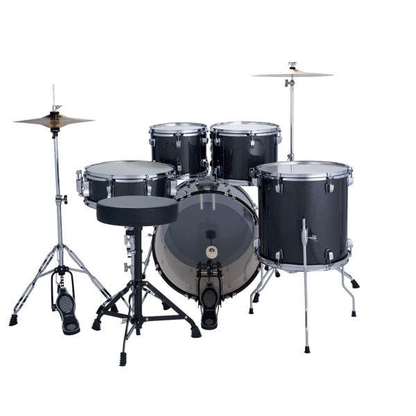 Ludwig Accent Fuse 20" 5pc Drum Kit, Moon Dust