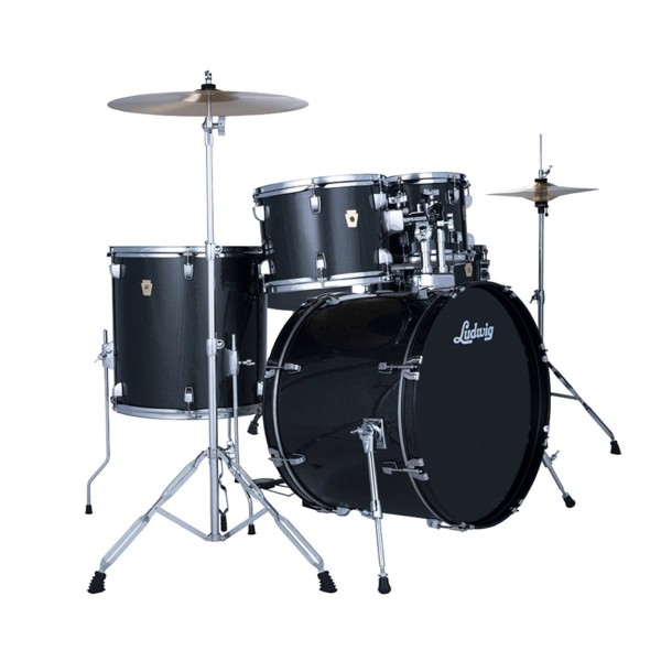 Ludwig Accent 22" Drive 5pc Drum Kit, Moon Dust