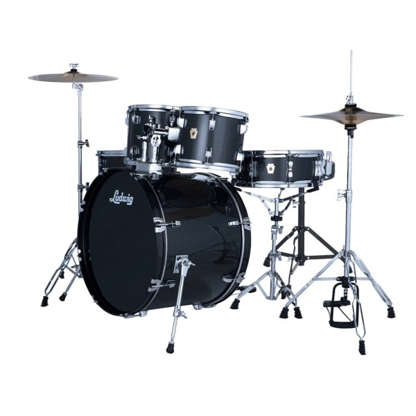 Ludwig Accent 22" Drive 5pc Drum Kit, Moon Dust