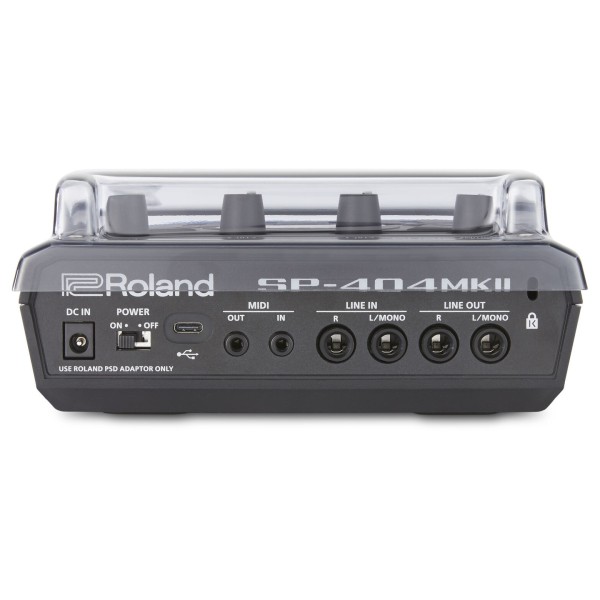 Decksaver Roland SP-404 MK2 Cover - Rear