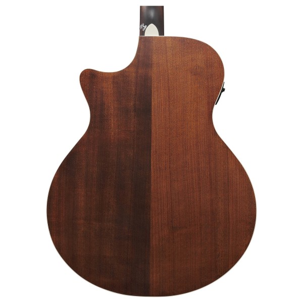 Ibanez AE140-OPN Open Pore Natural - back of body