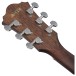 Ibanez AE140-OPN Open Pore Natural - back of headstock