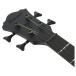 Ibanez AEGB420-BOT 4-String Acoustic Bass, Black Out - headstock