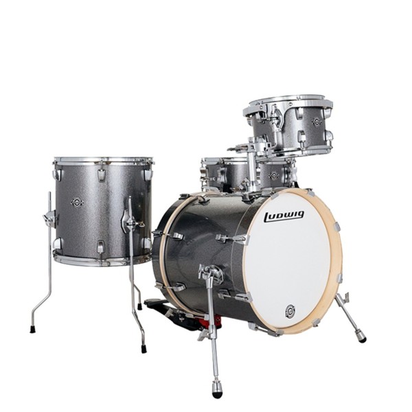 Ludwig Breakbeats 16" 4pc Shell Pack, Frosted Sparkle