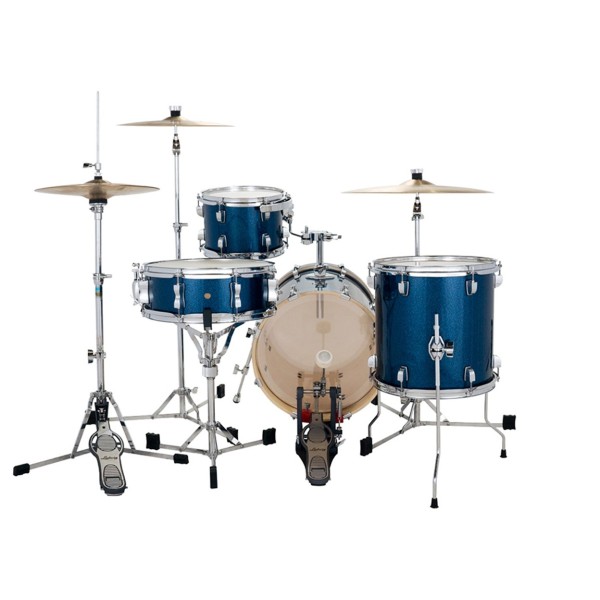 Ludwig Breakbeats 16" 4pc Shell Pack, Deep Blue Sparkle