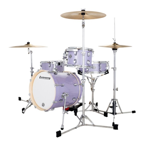 Ludwig Breakbeats 16" 4pc Shell Pack, Lilac Sparkle