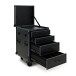 Trojan Pro Stealth 4-Drawer Single Table Heavy-Duty Wheeled Flight Case