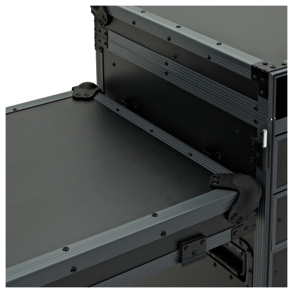 Trojan Pro Stealth 4-Drawer Single Table Heavy-Duty Wheeled Flight Case