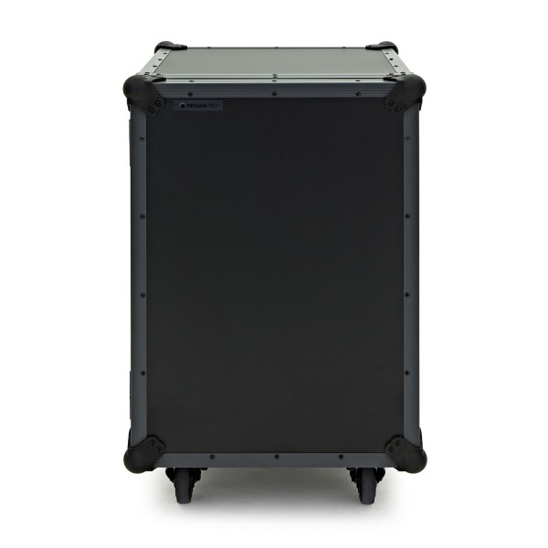 Trojan Pro Stealth 4-Drawer Single Table Heavy-Duty Wheeled Flight Case