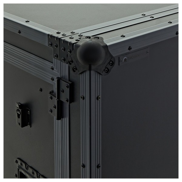 Trojan Pro Stealth 4-Drawer Single Table Heavy-Duty Wheeled Flight Case