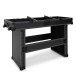 Trojan Pro Stealth Collapsible DJ Table Heavy-Duty Wheeled Flight Case