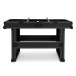 Trojan Pro Stealth Collapsible DJ Table Heavy-Duty Wheeled Flight Case
