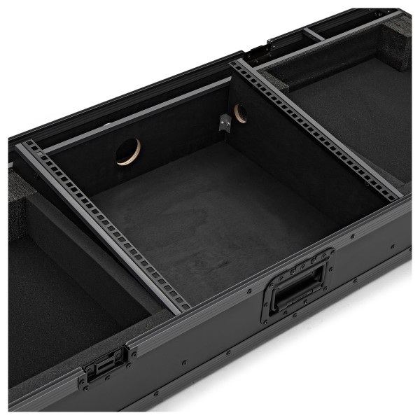 Trojan Pro Stealth Collapsible DJ Table Heavy-Duty Wheeled Flight Case