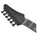 Ibanez AZ41B1-BKF Iron Label, Black Flat - headstock