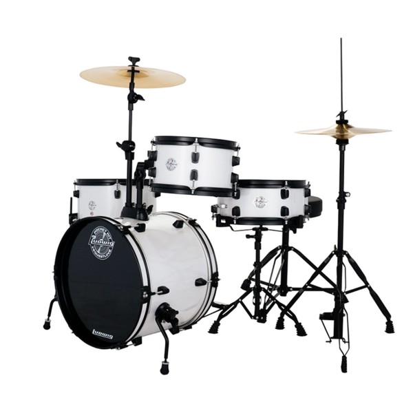 Ludwig Pocket Kit, Sugar Sparkle
