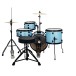 Ludwig Pocket Kit, Crystal Blue Sparkle