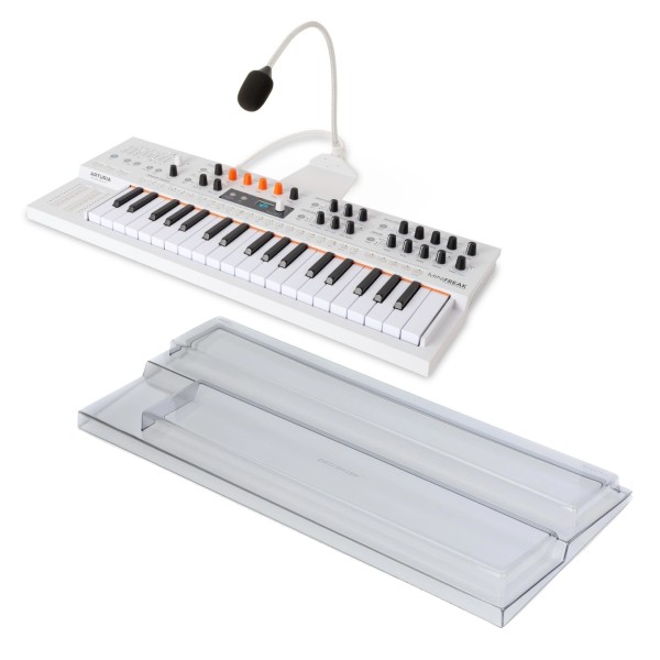 Arturia MINIFREAK Polyphonic Hybrid Synthesizer, Vocoder Edition with Decksaver - Bundle