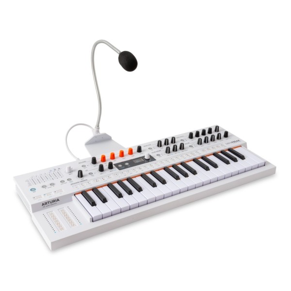 MINIFREAK Synthesizer, Vocoder Edition - Angled 