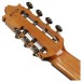 Ibanez GA3007CE-NT 7-String Classic Guitar, Natural High Gloss - back of headstock