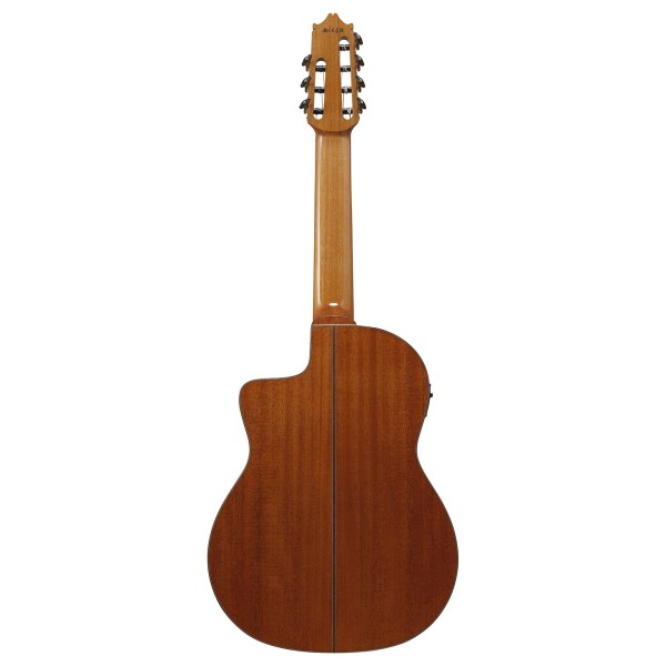 Ibanez GA3007CE-NT 7-String Classic Guitar, Natural High Gloss - back